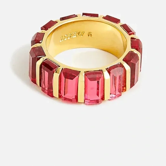 J. Crew All Over Stone Ring - Picture 3 of 12